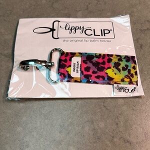 Lippy Clip the original lip balm holder multicolor NWT